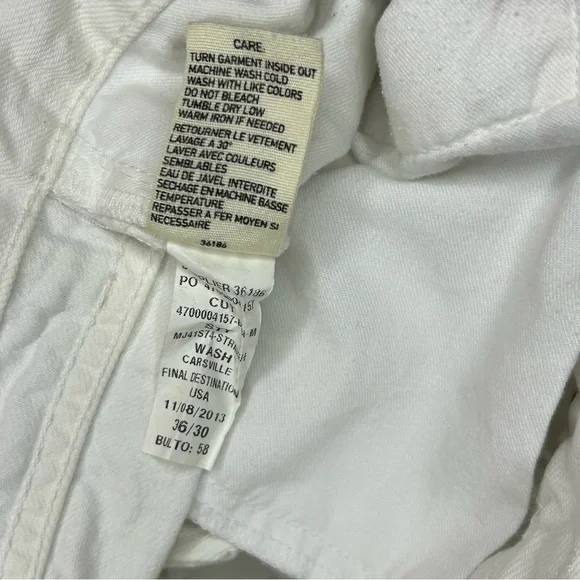 Denim & Supply Ralph Lauren Men's Off-White Bootcut Jeans - Picture 8 of 12